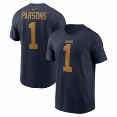 Micah Parsons Green Bay Packers The 1923 Classic Name & Number T-Shirt - Navy - Nike