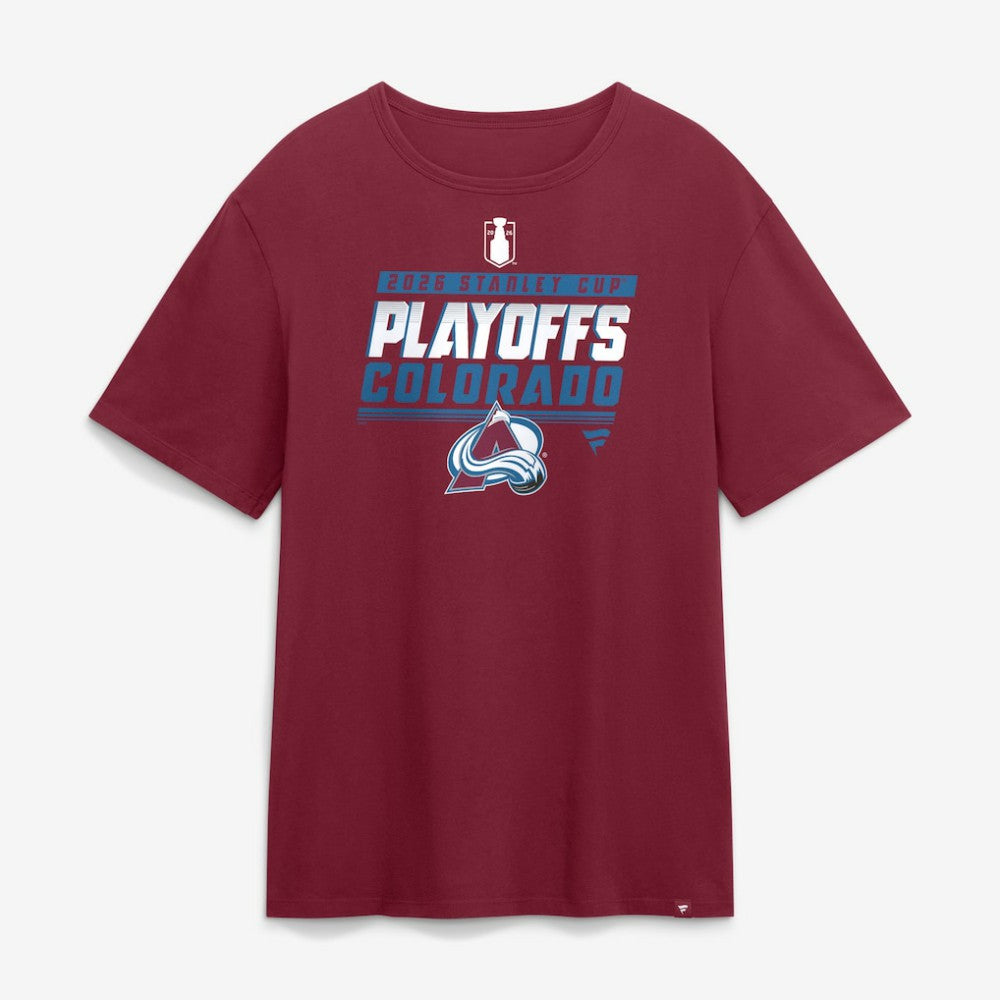 Colorado Avalanche Fanatics 2026 Stanley Cup Playoffs T-Shirt - Garnet | Fanatics near me