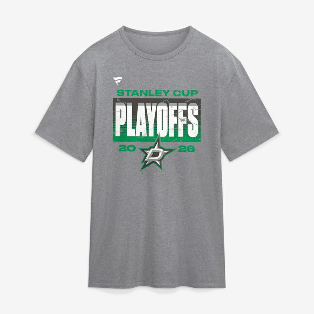 Dallas Stars Fanatics 2026 Stanley Cup Playoffs Vintage Tri-Blend T-Shirt - Athletic Heather Gray | Fanatics on sale