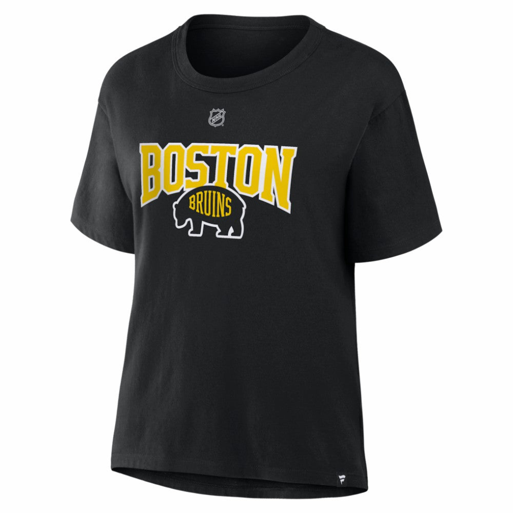 David Pastrnak Boston Bruins Fanatics Women's 2026 NHL Stadium Series Authentic Stack Name & Number T-Shirt - Black | Fanatics sale
