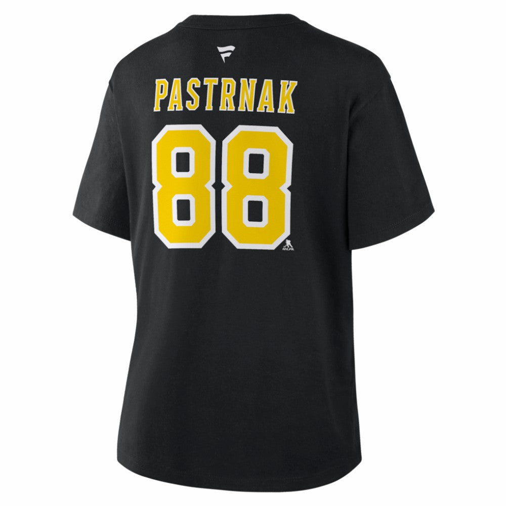 David Pastrnak Boston Bruins Fanatics Women's 2026 NHL Stadium Series Authentic Stack Name & Number T-Shirt - Black | Fanatics sale