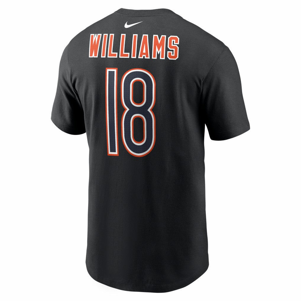 Caleb Williams Chicago Bears Carbon Name & Number T-Shirt - Black - Nike