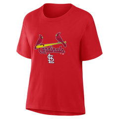 St. Louis Cardinals Fanatics Women's Lockup Legacy T-Shirt Discount