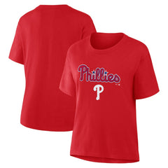Philadelphia Phillies Fanatics Women's Lockup Legacy T-Shirt Outlet