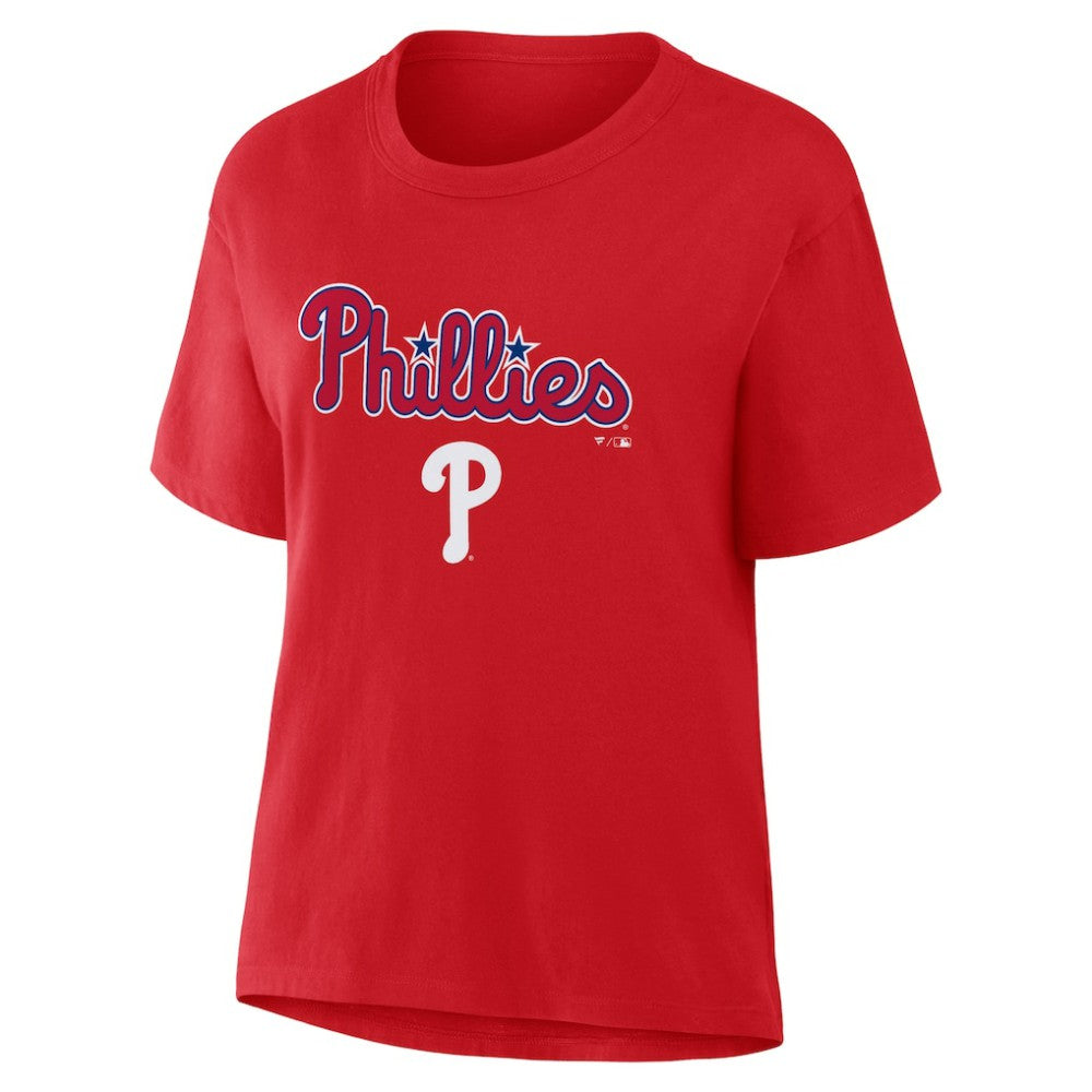 Philadelphia Phillies Fanatics Women's Lockup Legacy T-Shirt Outlet
