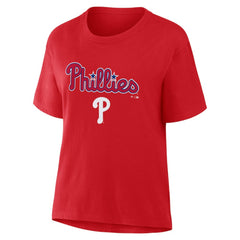 Philadelphia Phillies Fanatics Women's Lockup Legacy T-Shirt Outlet