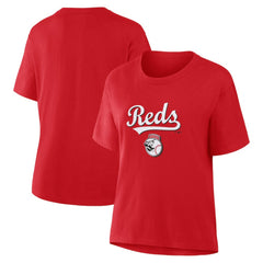 Cincinnati Reds Fanatics Women's Lockup Legacy T-Shirt Online