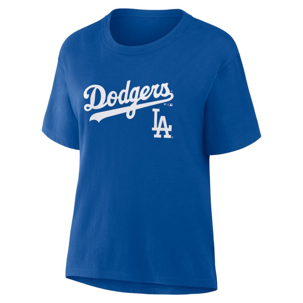 Los Angeles Dodgers Fanatics Women's Lockup Legacy T-Shirt Near Me
