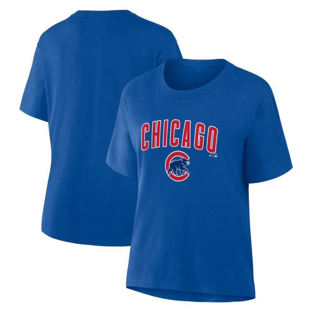 Chicago Cubs Fanatics Women's Lockup Legacy T-Shirt Near Me