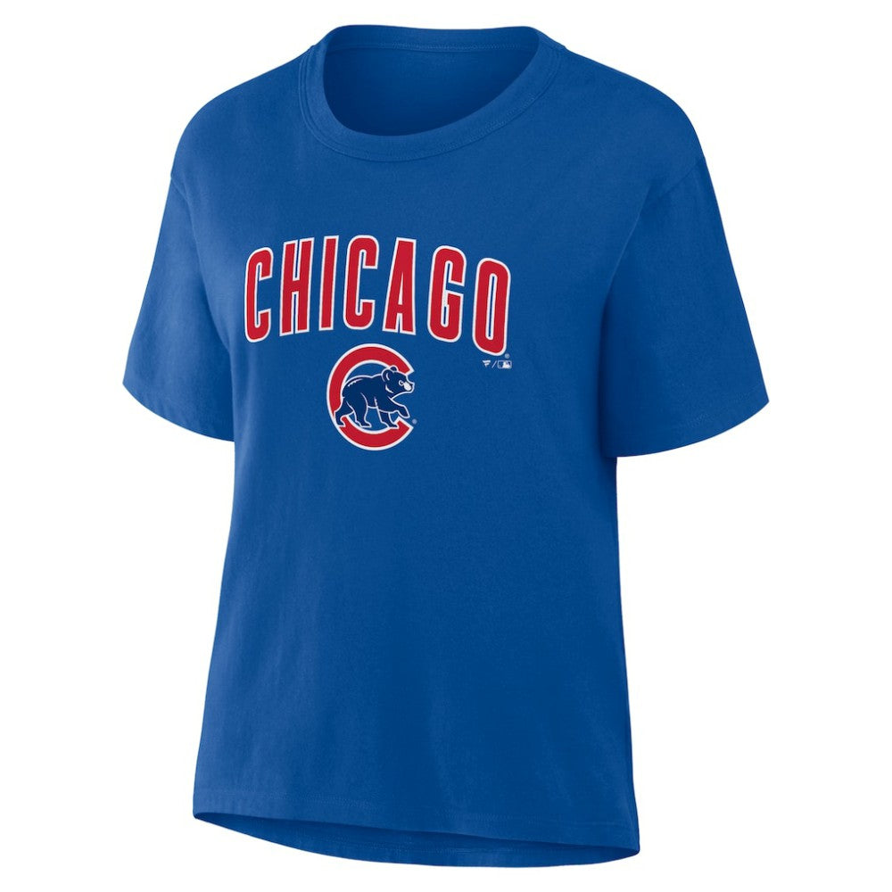 Chicago Cubs Fanatics Women's Lockup Legacy T-Shirt Near Me