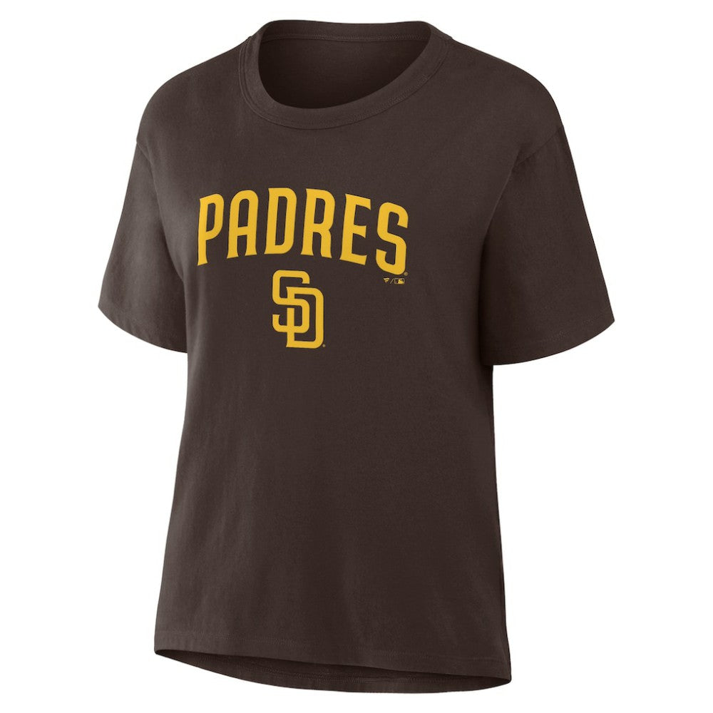 San Diego Padres Fanatics Women's Lockup Legacy T-Shirt Sale