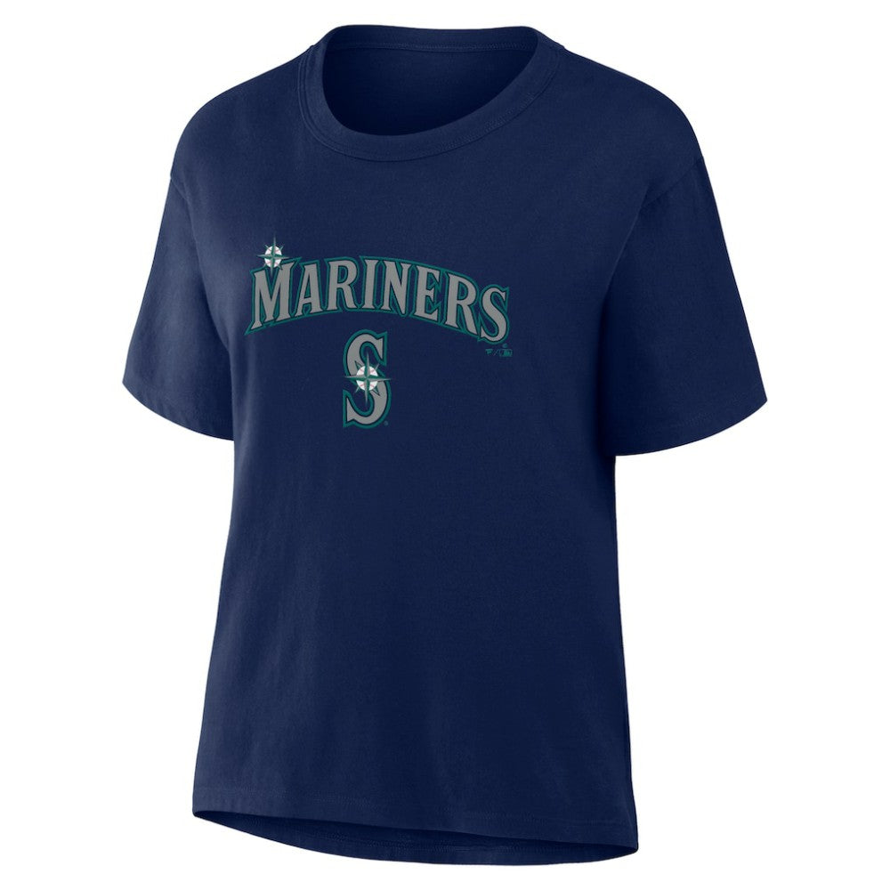 Seattle Mariners Fanatics Women's Lockup Legacy T-Shirt Discount