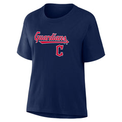 Cleveland Guardians Fanatics Women's Lockup Legacy T-Shirt Outlet