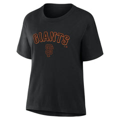 San Francisco Giants Fanatics Women's Lockup Legacy T-Shirt Outlet