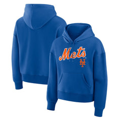New York Mets Fanatics Women's Lockup Legacy Fleece Hoodie Discount