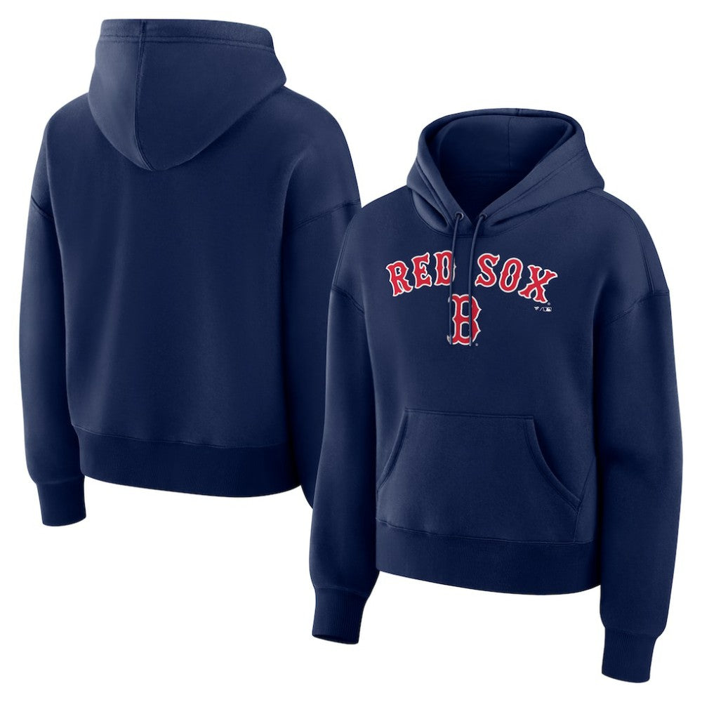 Boston Red Sox Fanatics Women's Lockup Legacy Fleece Hoodie Outlet