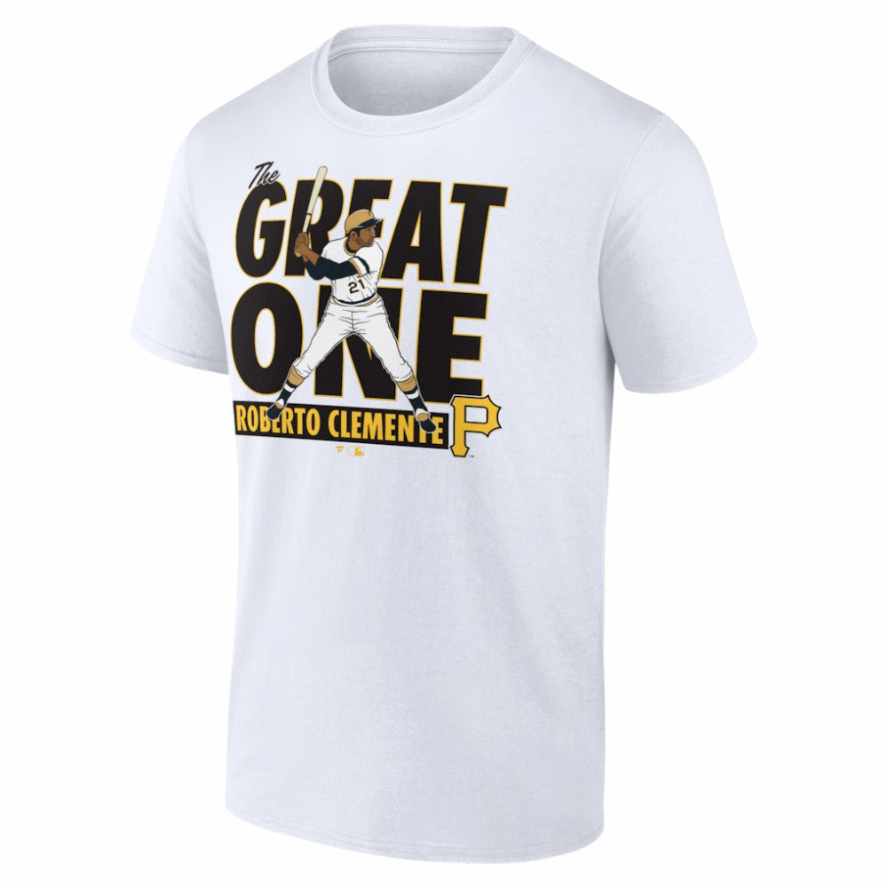 Roberto Clemente Pittsburgh Pirates Fanatics Cooperstown Collection Player T-Shirt Outlet