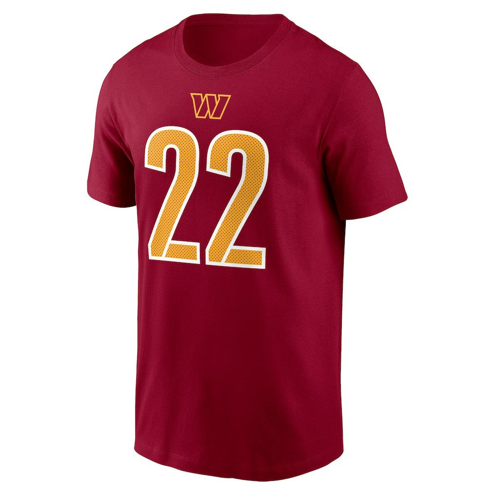 Jacory Croskey-Merritt Washington Commanders Player Name & Number T-Shirt - Burgundy - Nike