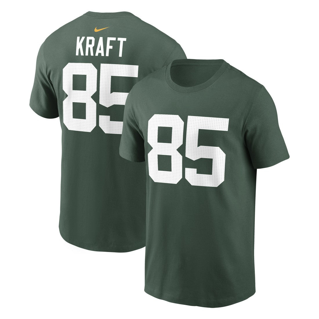 Tucker Kraft Green Bay Packers Player Name & Number T-Shirt - Green - Nike