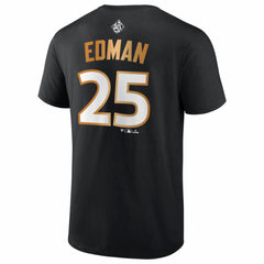 Tommy Edman Los Angeles Dodgers Fanatics 2025 World Series Champions Name & Number T-Shirt Outlet