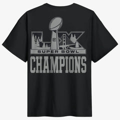 Seattle Seahawks Super Bowl LX Champions Locker Room Trophy Collection Authentic T-Shirt - Black - Nike