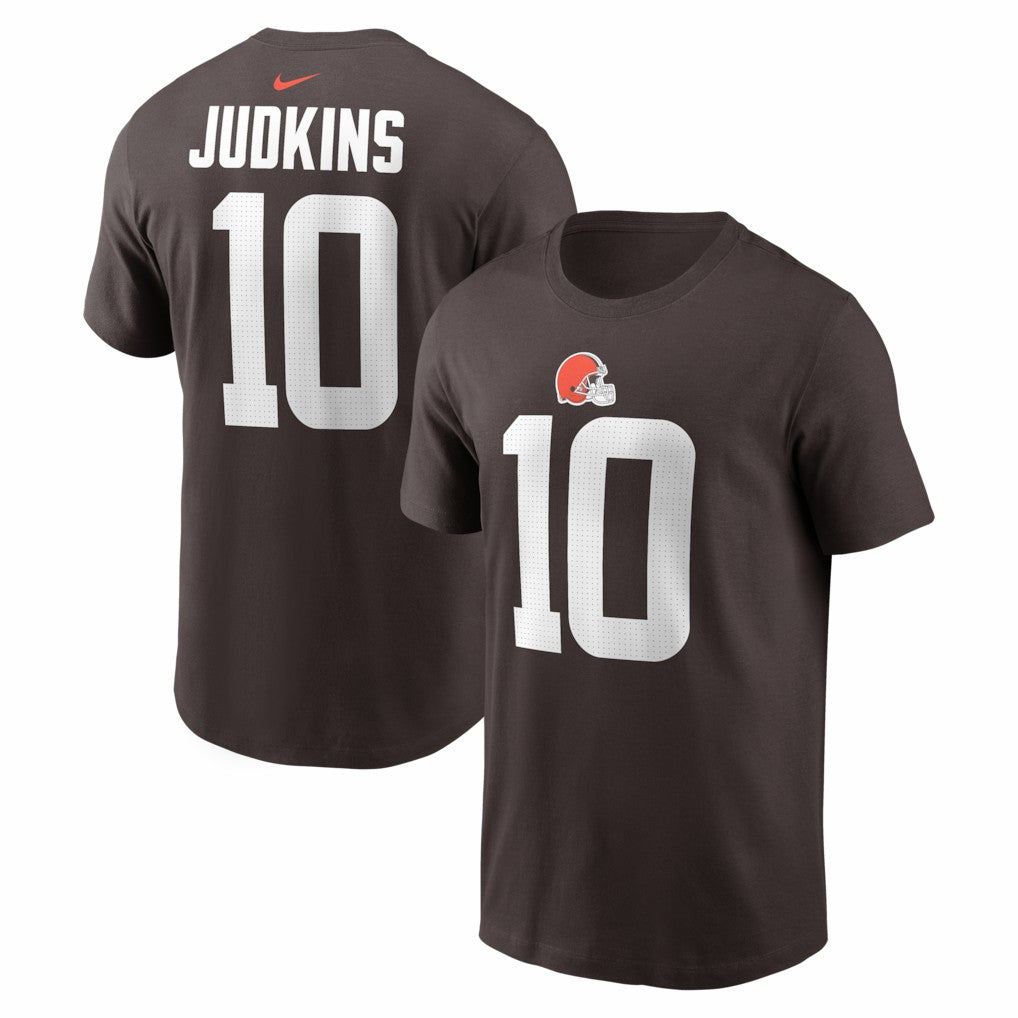 Quinshon Judkins Cleveland Browns Name & Number T-Shirt - Brown - Nike