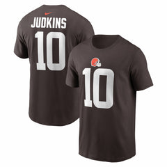 Quinshon Judkins Cleveland Browns Name & Number T-Shirt - Brown - Nike