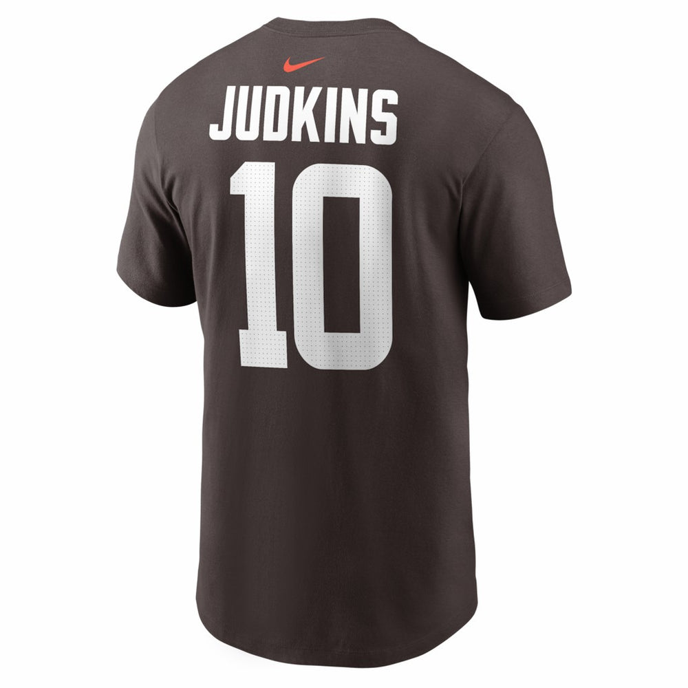 Quinshon Judkins Cleveland Browns Name & Number T-Shirt - Brown - Nike