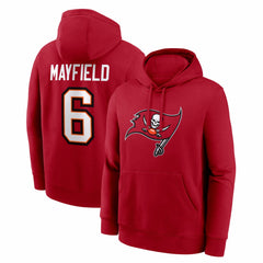 Baker Mayfield Tampa Bay Buccaneers Player Name & Number Fleece Hoodie - Red - Nike