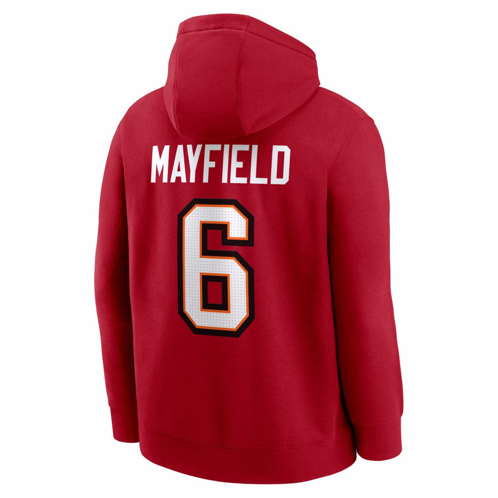 Baker Mayfield Tampa Bay Buccaneers Player Name & Number Fleece Hoodie - Red - Nike
