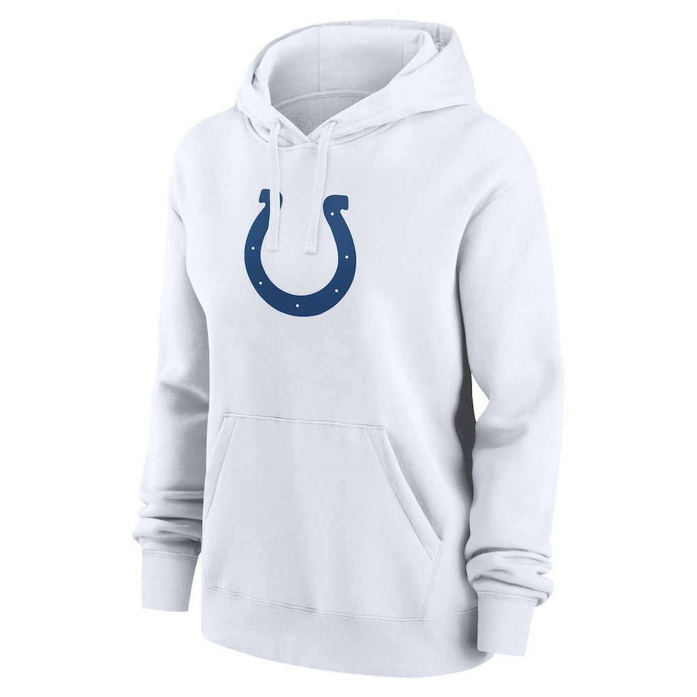 Daniel Jones Indianapolis Colts Women's Player Name & Number Fleece Hoodie - White - Nike