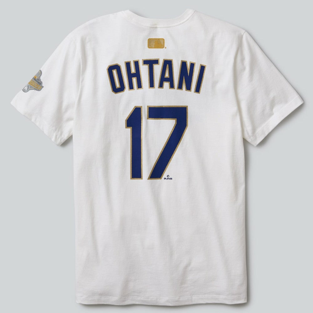 Shohei Ohtani Los Angeles Dodgers Nike 2026 Gold Collection Name & Number T-Shirt Discount