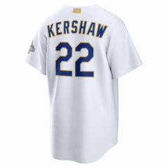 Clayton Kershaw Los Angeles Dodgers Nike 2026 Gold Collection Stadium Jersey Online