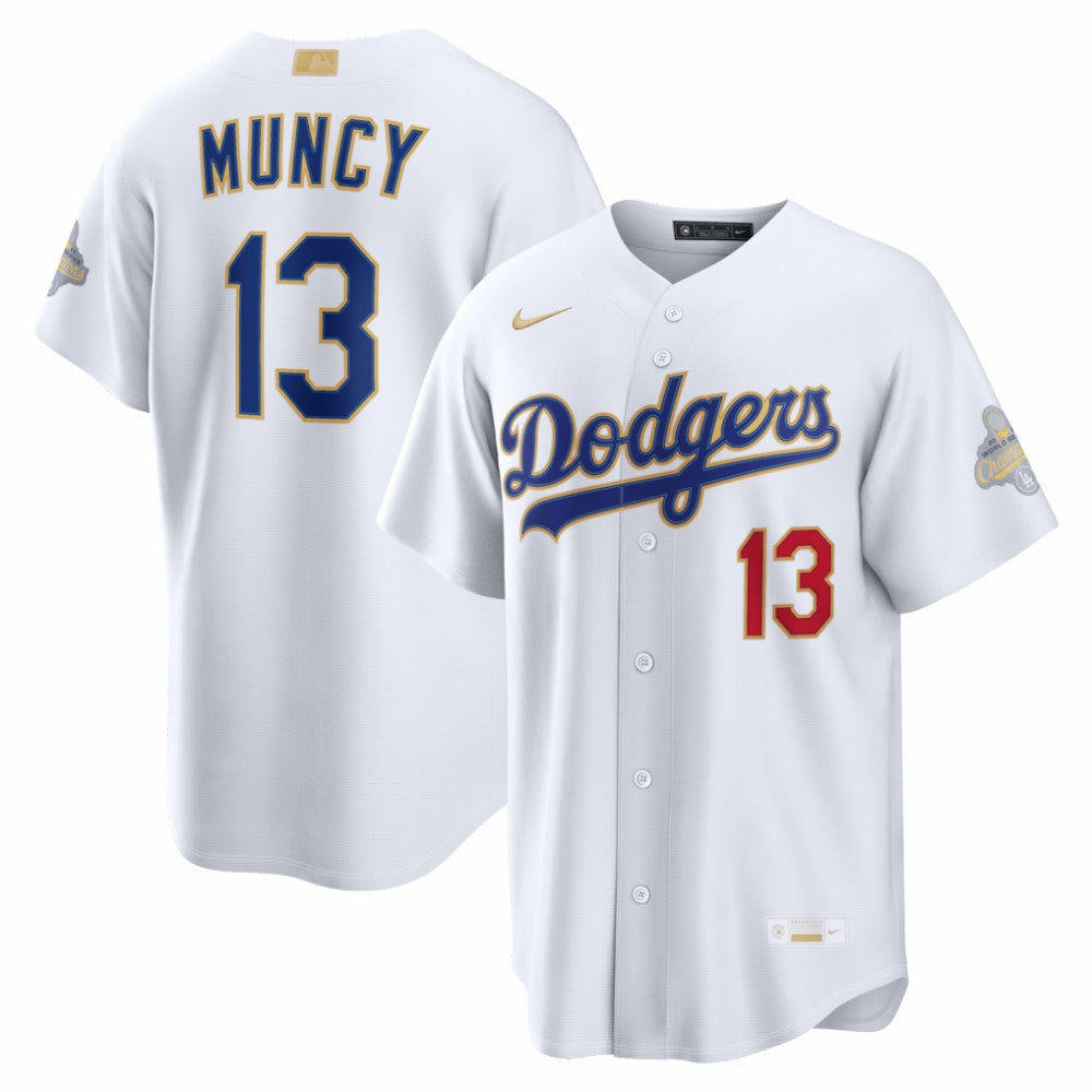 Max Muncy Los Angeles Dodgers Nike 2026 Gold Collection Stadium Jersey Online