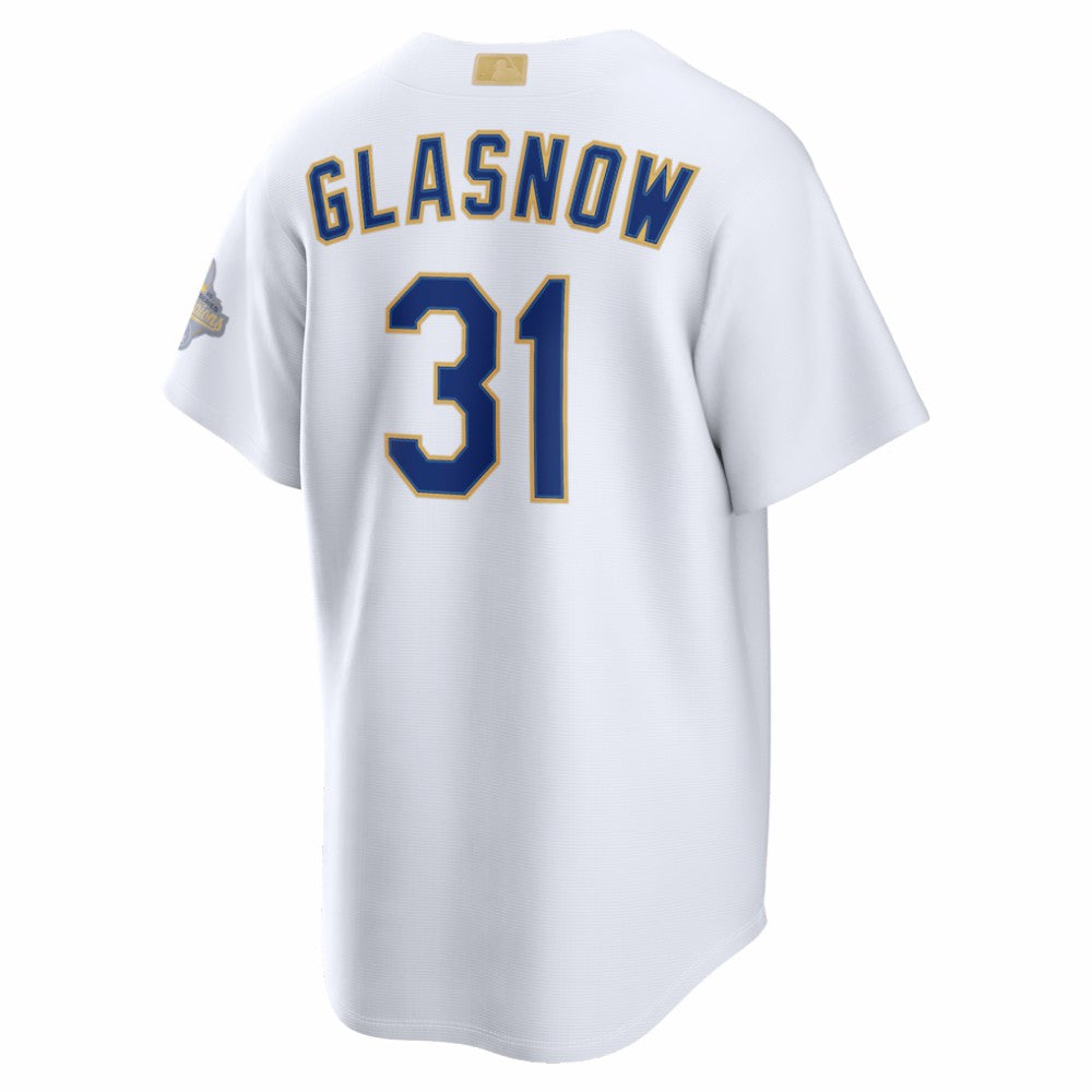 Tyler Glasnow Los Angeles Dodgers Nike 2026 Gold Collection Stadium Jersey Sale