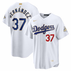 Teoscar Hernández Los Angeles Dodgers Nike 2026 Gold Collection Stadium Jersey Discount