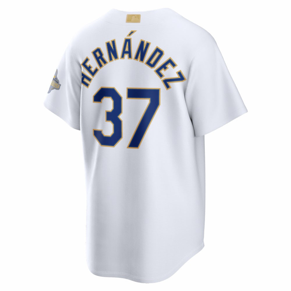 Teoscar Hernández Los Angeles Dodgers Nike 2026 Gold Collection Stadium Jersey Discount