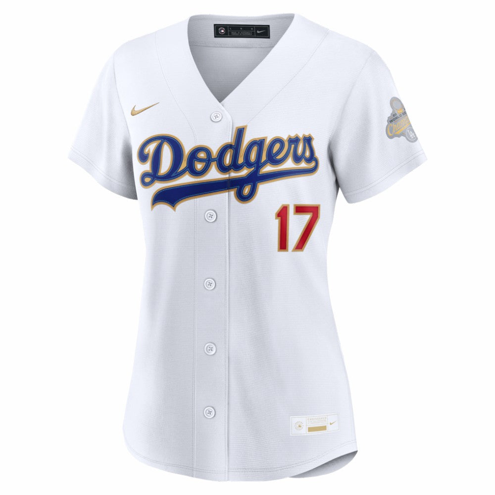 Shohei Ohtani Los Angeles Dodgers Nike Women's 2026 Gold Collection Stadium Jersey Discount