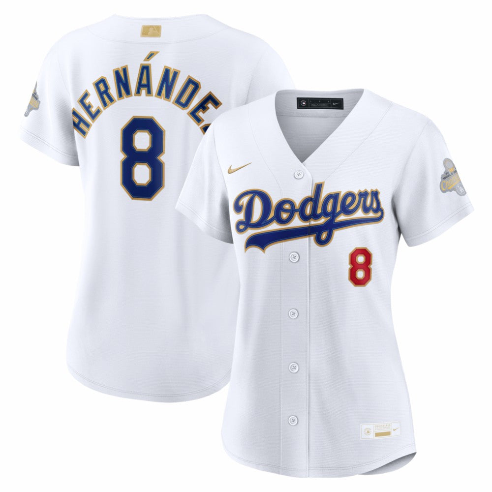Enrique Hernández Los Angeles Dodgers Nike Women's 2026 Gold Collection Stadium Jersey Near Me