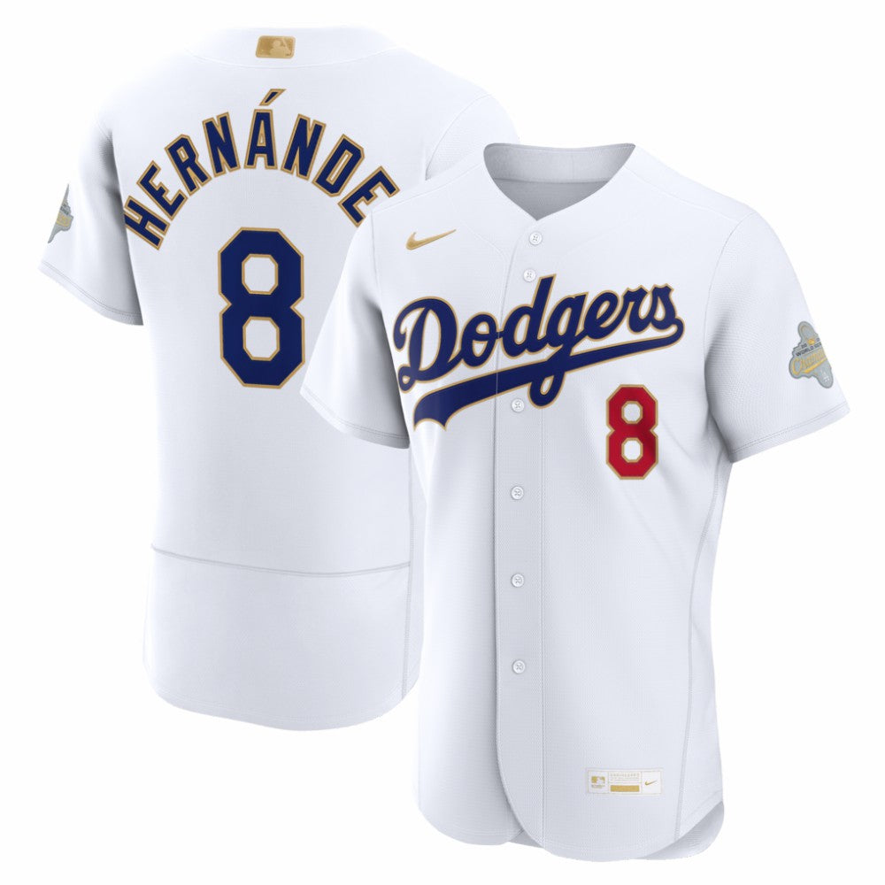 Enrique Hernández Los Angeles Dodgers Nike 2026 Gold Collection Authentic Jersey Discount