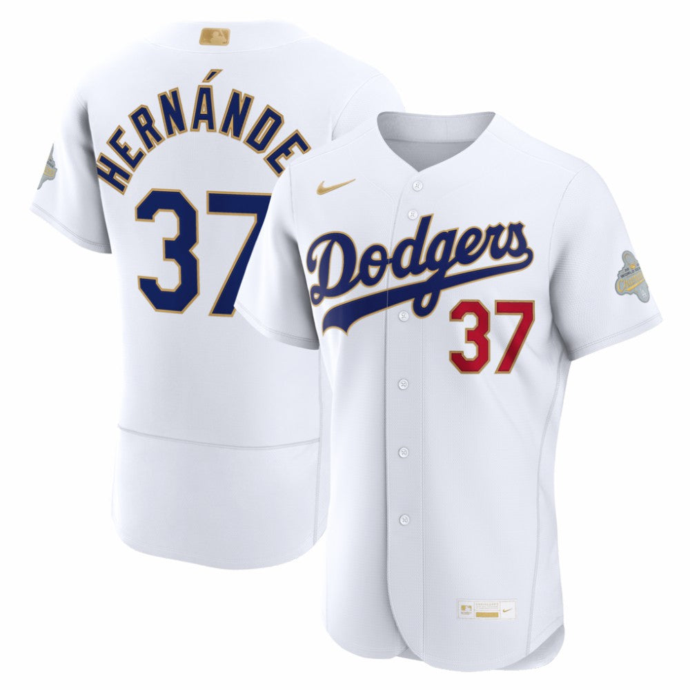 Teoscar Hernández Los Angeles Dodgers Nike 2026 Gold Collection Authentic Jersey for sale