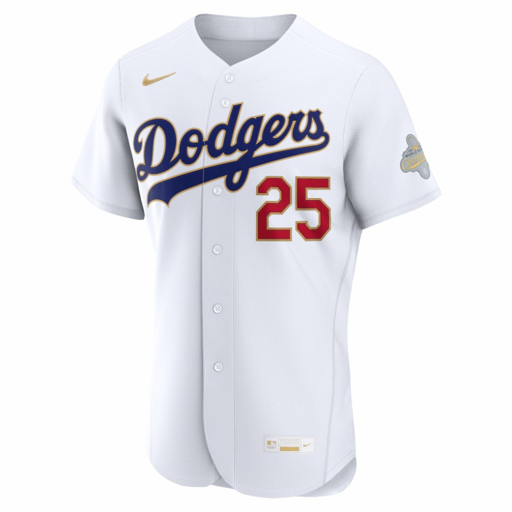 Tommy Edman Los Angeles Dodgers Nike 2026 Gold Collection Authentic Jersey Online