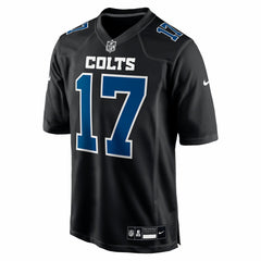 Daniel Jones Indianapolis Colts Fashion Game Jersey - Carbon Black - Nike
