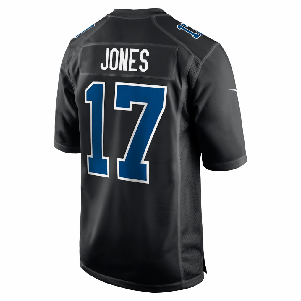 Daniel Jones Indianapolis Colts Fashion Game Jersey - Carbon Black - Nike