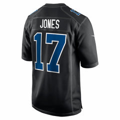 Daniel Jones Indianapolis Colts Fashion Game Jersey - Carbon Black - Nike