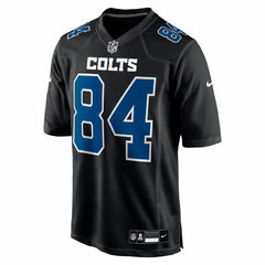 Tyler Warren Indianapolis Colts Fashion Game Jersey - Carbon Black - Nike