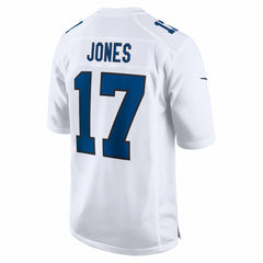 Daniel Jones Indianapolis Colts Fashion Game Jersey - Tundra White - Nike