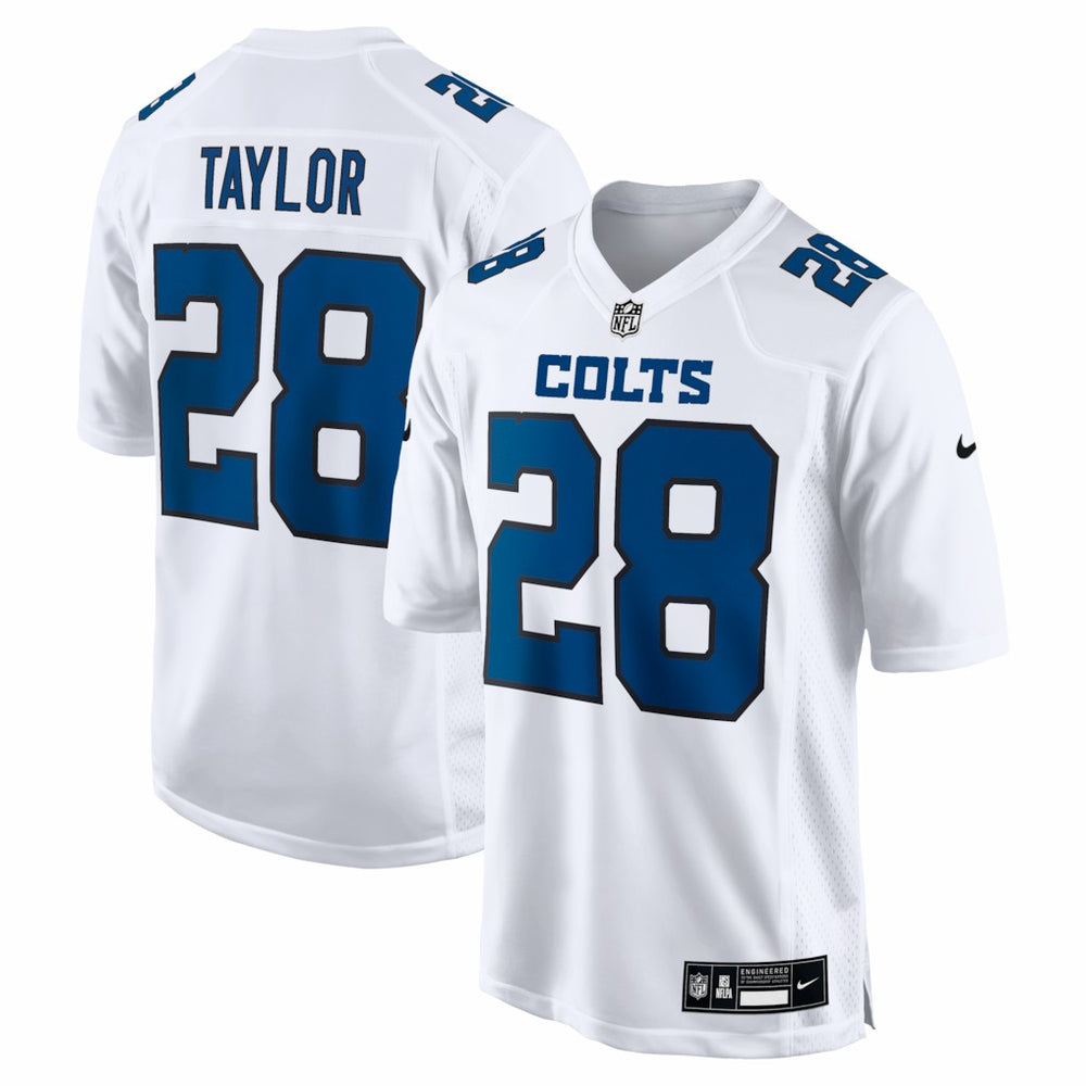 Jonathan Taylor Indianapolis Colts Fashion Game Jersey - Tundra White - Nike