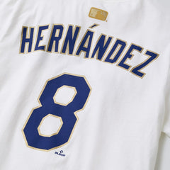 Enrique Hernández Los Angeles Dodgers Nike 2026 Gold Collection Name & Number T-Shirt Outlet