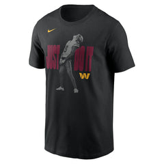 Jayden Daniels Washington Commanders Just Do It T-Shirt - Black - Nike